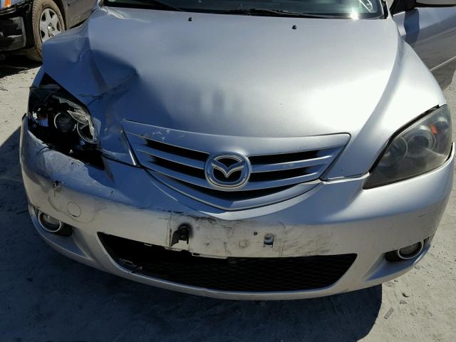 JM1BK143361446384 - 2006 MAZDA 3 HATCHBAC SILVER photo 7