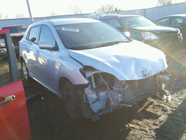 2T1KU40E39C002098 - 2009 TOYOTA COROLLA MA SILVER photo 1