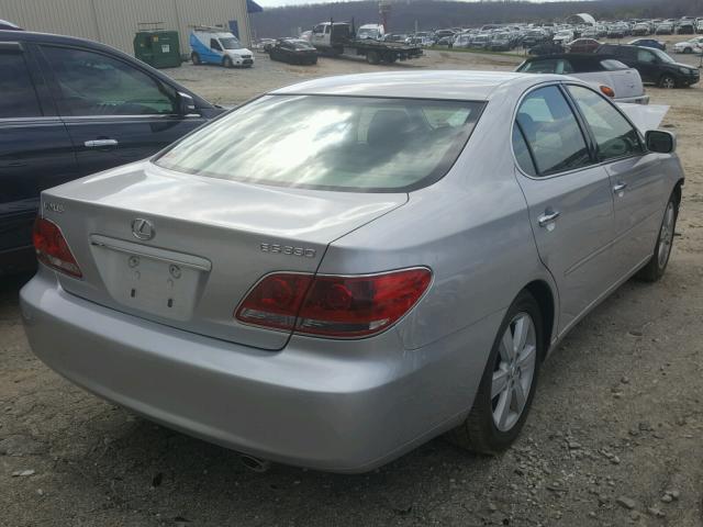 JTHBA30G155116000 - 2005 LEXUS ES 330 SILVER photo 4