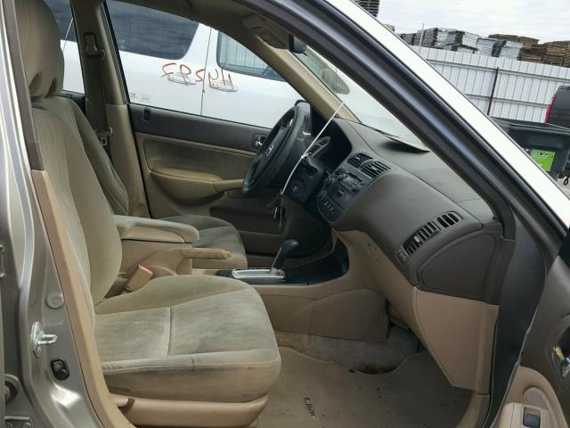 2HGES26743H555020 - 2003 HONDA CIVIC EX ოქროსფერი ფოტო 5