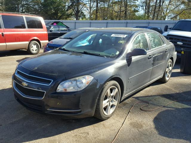 1G1ZC5E18BF267375 - 2011 CHEVROLET MALIBU 1LT 黑色 照片 2