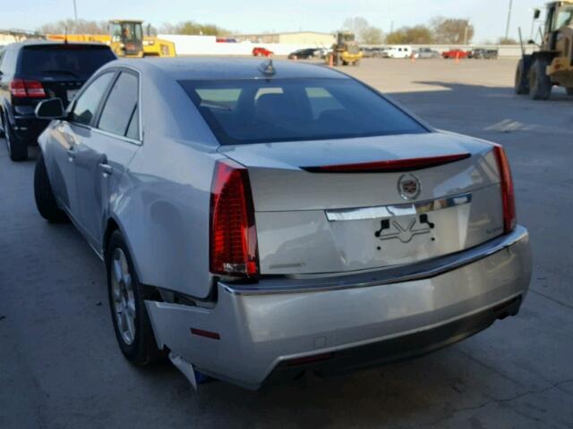 1G6DF577590165896 - 2009 CADILLAC CTS SILVER photo 3