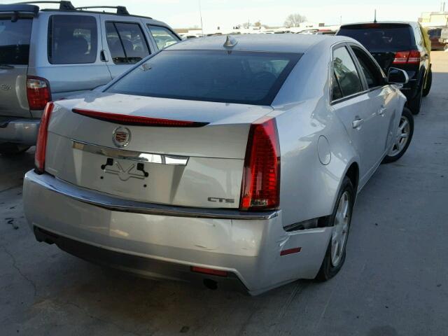 1G6DF577590165896 - 2009 CADILLAC CTS SILVER photo 4