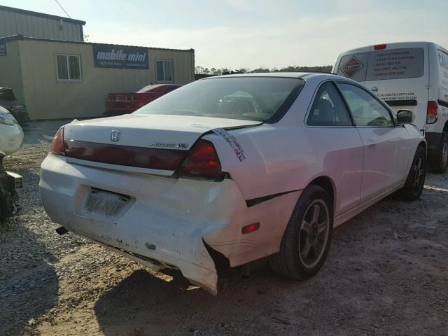 1HGCG22571A002578 - 2001 HONDA ACCORD EX WHITE photo 4