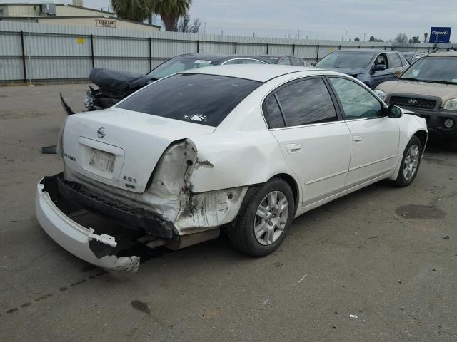 1N4AL11D46N348520 - 2006 NISSAN ALTIMA S WHITE photo 4