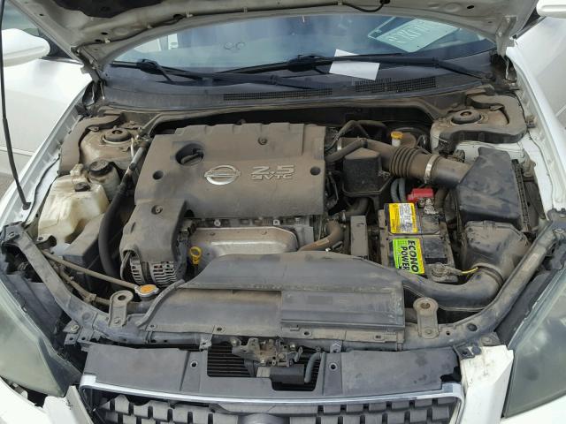 1N4AL11D46N348520 - 2006 NISSAN ALTIMA S WHITE photo 7