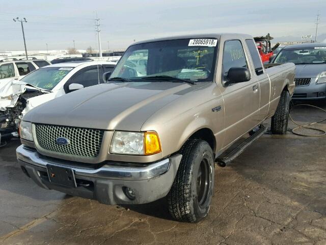 1FTZR45E93PA84680 - 2003 FORD RANGER SUP GOLD photo 2