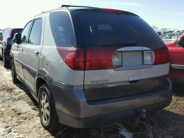 3G5DB03EX4S553313 - 2004 BUICK RENDEZVOUS GRAY photo 3