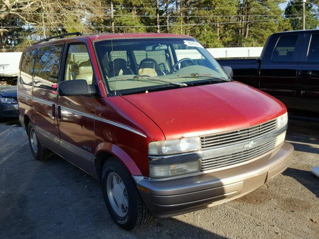 1GNDM19W8VB168765 - 1997 CHEVROLET ASTRO RED photo 1