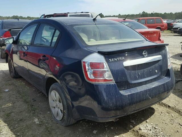 3N1AB6AP9BL729975 - 2011 NISSAN SENTRA 2.0 BLUE photo 3