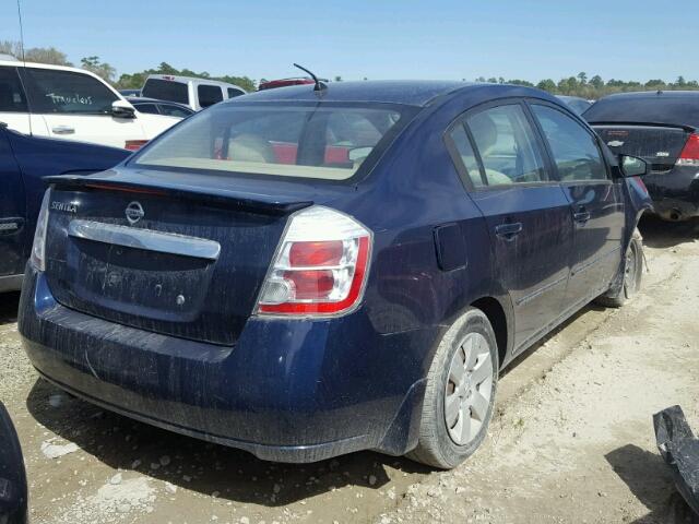 3N1AB6AP9BL729975 - 2011 NISSAN SENTRA 2.0 BLUE photo 4