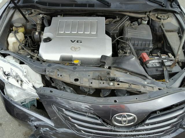 4T1BK46K07U550803 - 2007 TOYOTA CAMRY NEW CHARCOAL photo 7