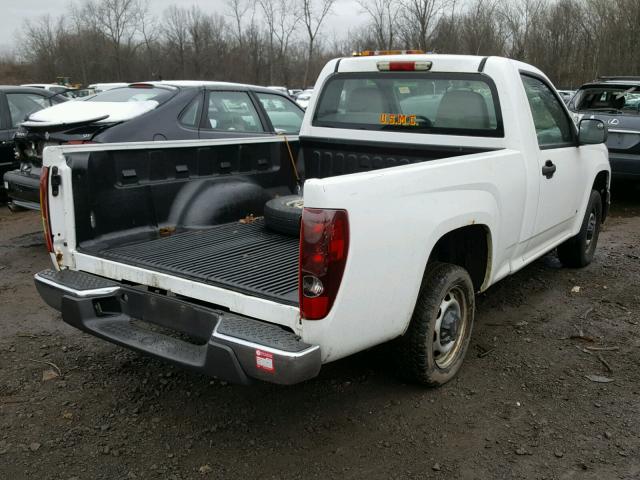 1GCCS148168233862 - 2006 CHEVROLET COLORADO WHITE photo 4