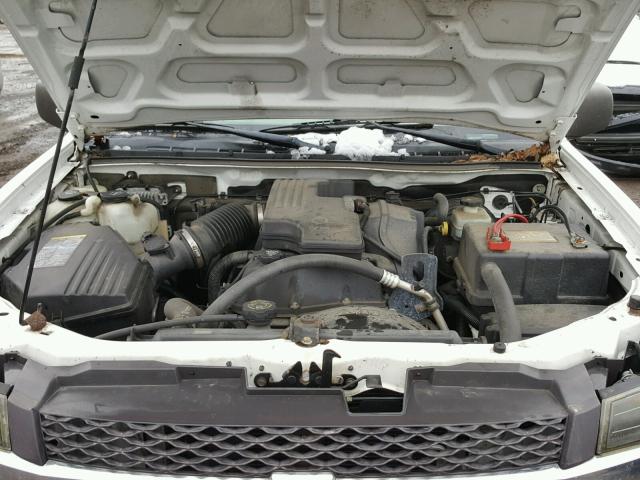 1GCCS148168233862 - 2006 CHEVROLET COLORADO WHITE photo 7