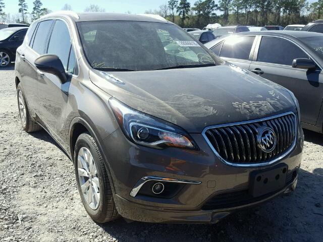 LRBFXBSA0HD053341 - 2017 BUICK ENVISION E BROWN photo 1