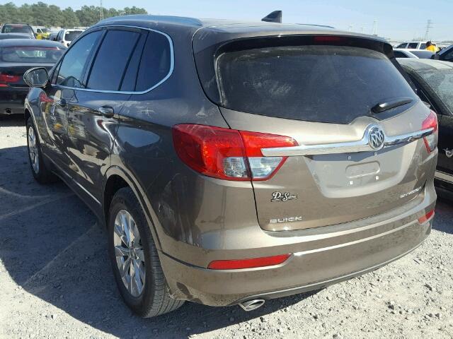 LRBFXBSA0HD053341 - 2017 BUICK ENVISION E BROWN photo 3