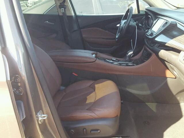 LRBFXBSA0HD053341 - 2017 BUICK ENVISION E BROWN photo 5