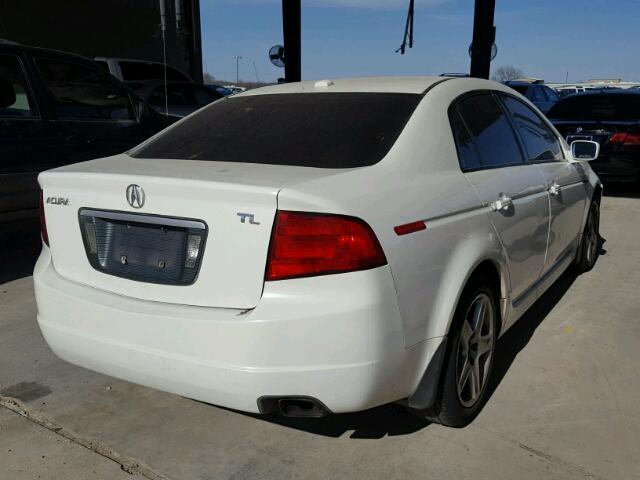 19UUA66264A033418 - 2004 ACURA TL WHITE photo 4