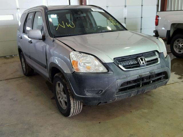 JHLRD78814C058446 - 2004 HONDA CR-V EX SILVER photo 1