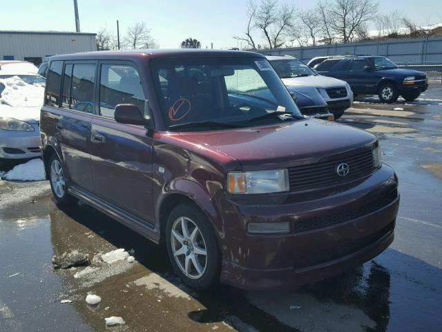 JTLKT324250200391 - 2005 SCION XB MAROON photo 1