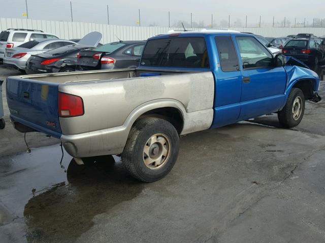 1GTCS1947Y8111239 - 2000 GMC SONOMA BLUE photo 4