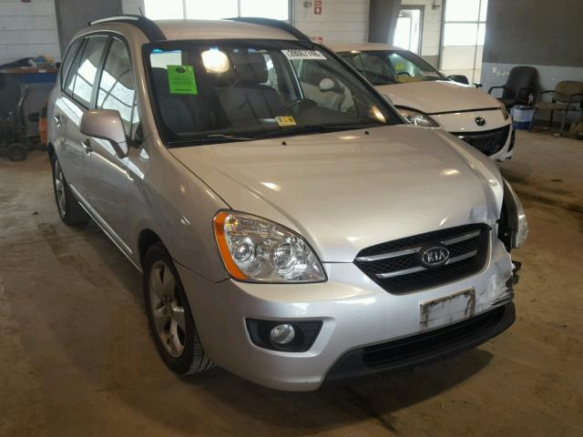 KNAFG526487162606 - 2008 KIA RONDO LX SILVER photo 1