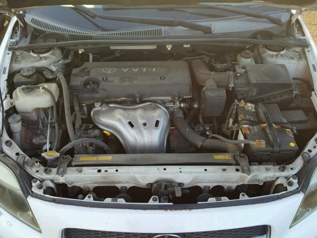 JTKDE177670200654 - 2007 TOYOTA SCION TC 白色 照片 7