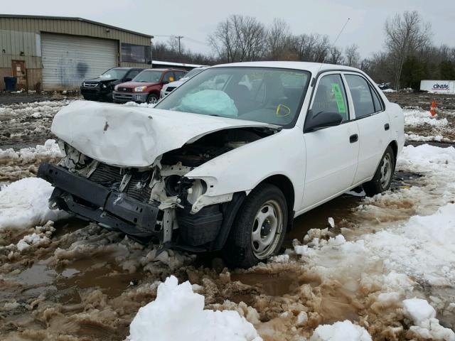 2T1BR12E4XC236437 - 1999 TOYOTA COROLLA VE WHITE photo 2