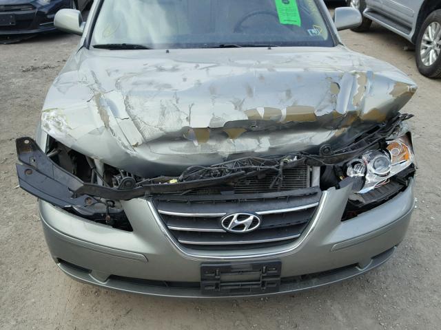 5NPET4ACXAH657471 - 2010 HYUNDAI SONATA GLS GREEN photo 7