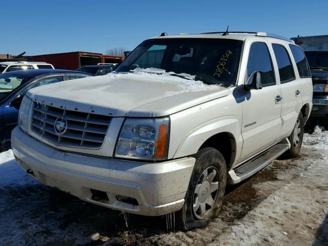 1GYEK63N34R190768 - 2004 CADILLAC ESCALADE L WHITE photo 2