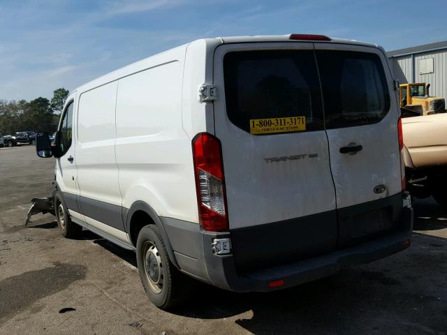 1FTYE1ZM8HKA17337 - 2017 FORD TRANSIT T- WHITE photo 3