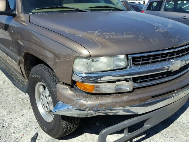 1GNEC13Z33R186296 - 2003 CHEVROLET TAHOE C150 BROWN photo 9