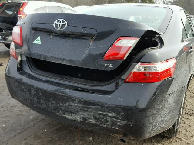 4T1BE46K57U532644 - 2007 TOYOTA CAMRY NEW BLACK photo 9