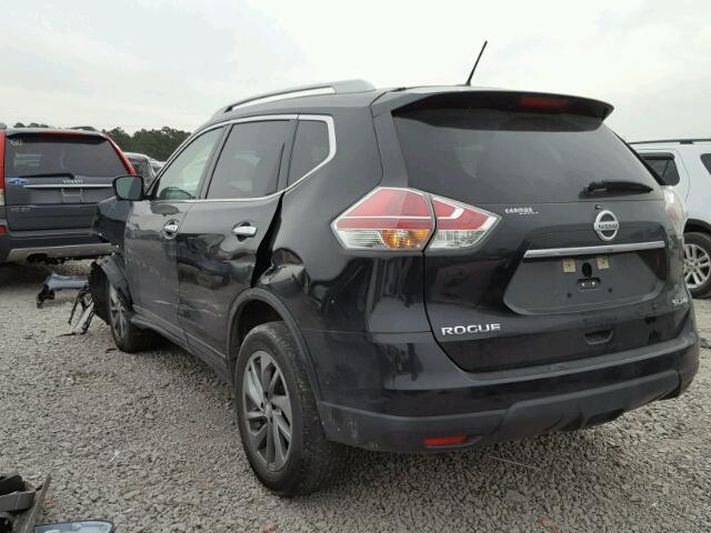 5N1AT2MV8FC798179 - 2015 NISSAN ROGUE S BLACK photo 3