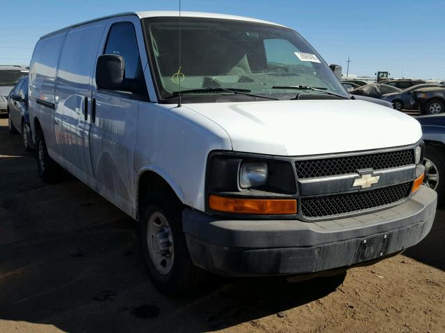 1GCGG29C091138664 - 2009 CHEVROLET EXPRESS G2 WHITE photo 1