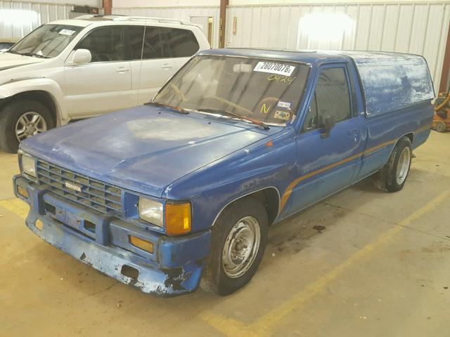 JT4RN55E5G0170424 - 1986 TOYOTA PICKUP 1 T BLUE photo 2