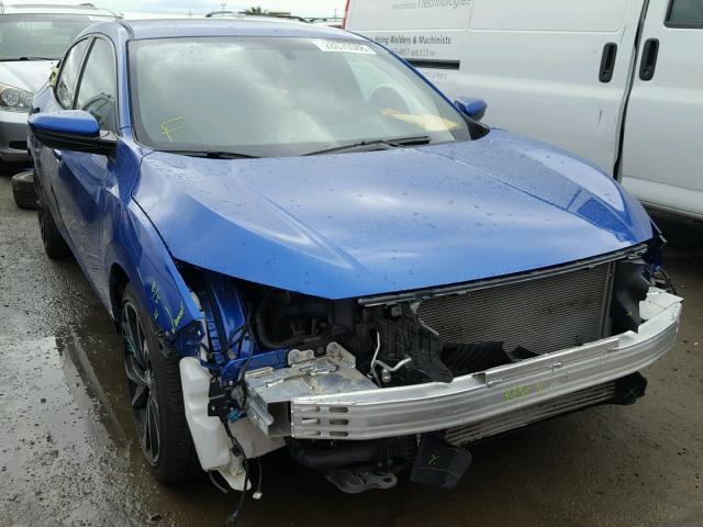 SHHFK7H44HU407318 - 2017 HONDA CIVIC SPOR BLUE photo 1