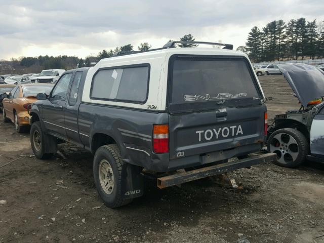 JT4VN13D7M5045585 - 1991 TOYOTA PICKUP 1/2 GRAY photo 3