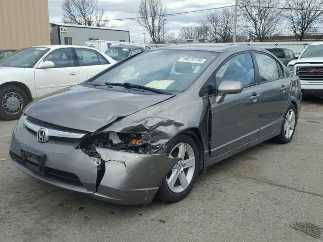 1HGFA168X8L077559 - 2008 HONDA CIVIC EX Gümüş foto 2