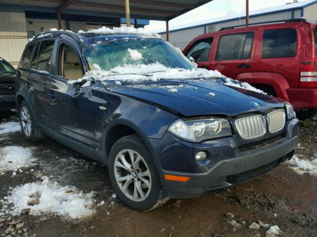 WBXPC9C44AWJ35198 - 2010 BMW X3 XDRIVE3 Niebieski zdjęcie 1