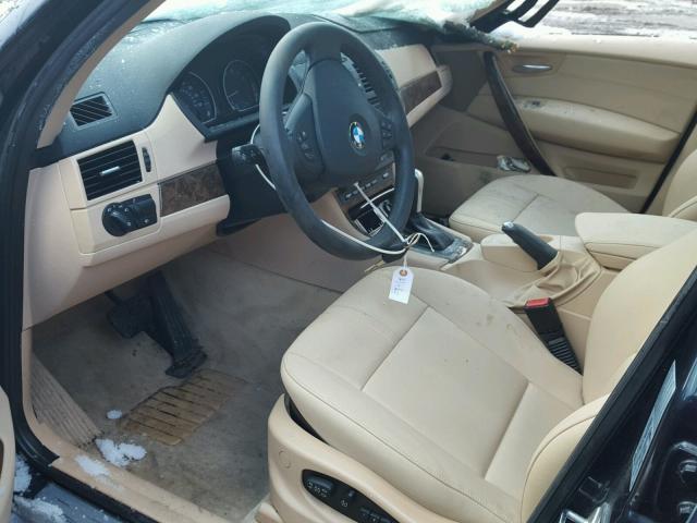 WBXPC9C44AWJ35198 - 2010 BMW X3 XDRIVE3 Niebieski zdjęcie 5