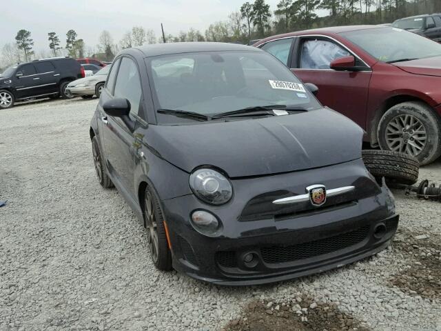 3C3CFFFH4HT699924 - 2017 FIAT 500 ABARTH BLACK photo 1