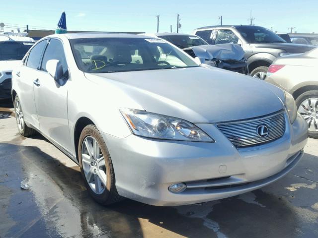 JTHBJ46G472038443 - 2007 LEXUS ES 350 SILVER photo 1