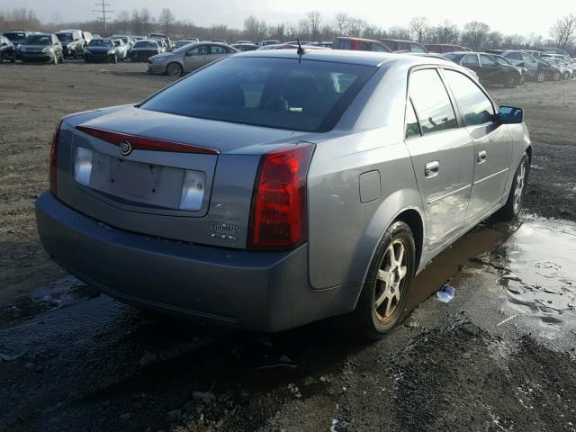 1G6DM57T360174286 - 2006 CADILLAC CTS GRAY photo 4