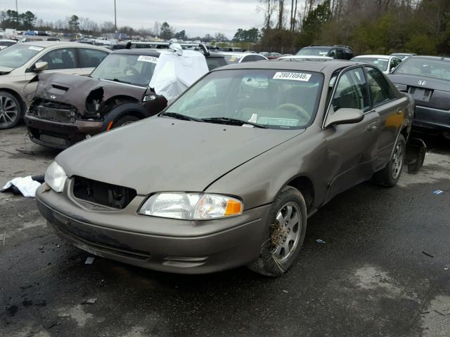 1YVGF22D5X5901803 - 1999 MAZDA 626 ES BEIGE photo 2