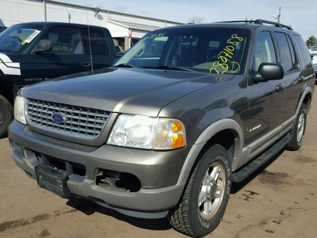 1FMZU73WX2ZB17454 - 2002 FORD EXPLORER X BEIGE photo 2