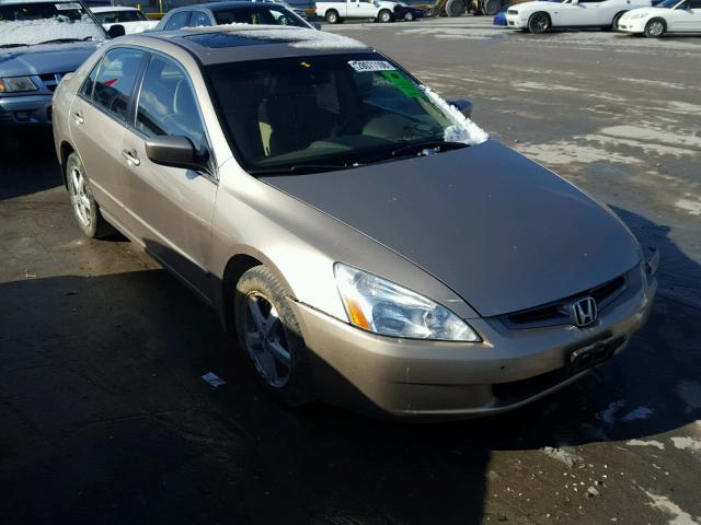 1HGCM56804A069493 - 2004 HONDA ACCORD EX BEIGE photo 1