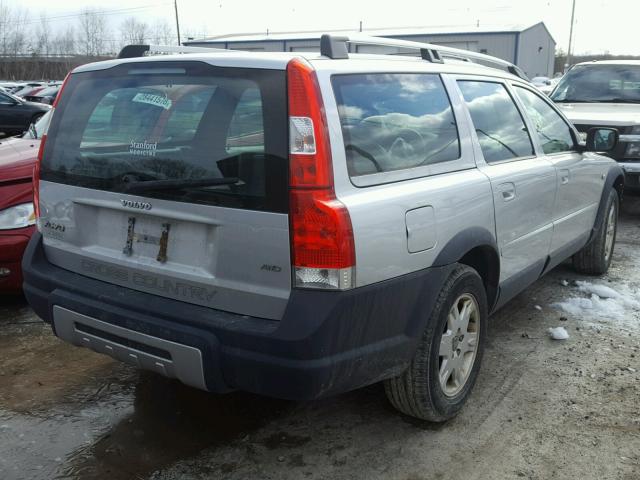 YV4SZ592761229548 - 2006 VOLVO XC70 SILVER photo 4