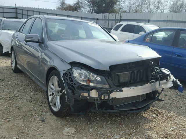 WDDGF8AB9EG243368 - 2014 MERCEDES-BENZ C 300 4MAT GRAY photo 1