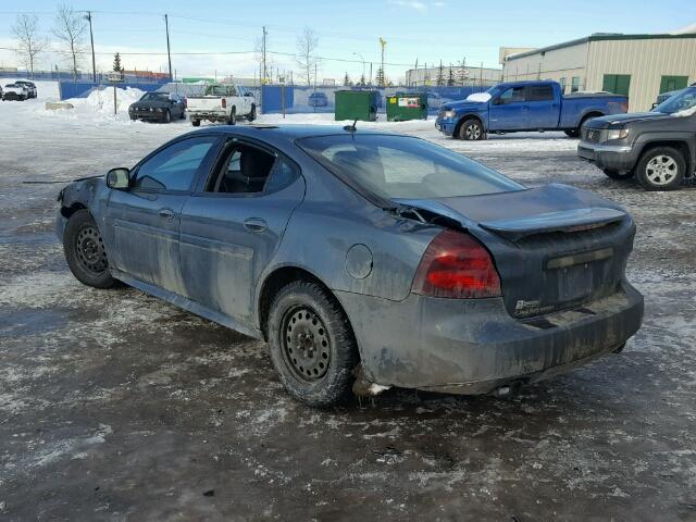 2G2WP552371168814 - 2007 PONTIAC GRAND PRIX GRAY photo 3